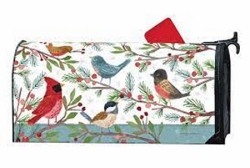 Winter Bird Branches MailWrap